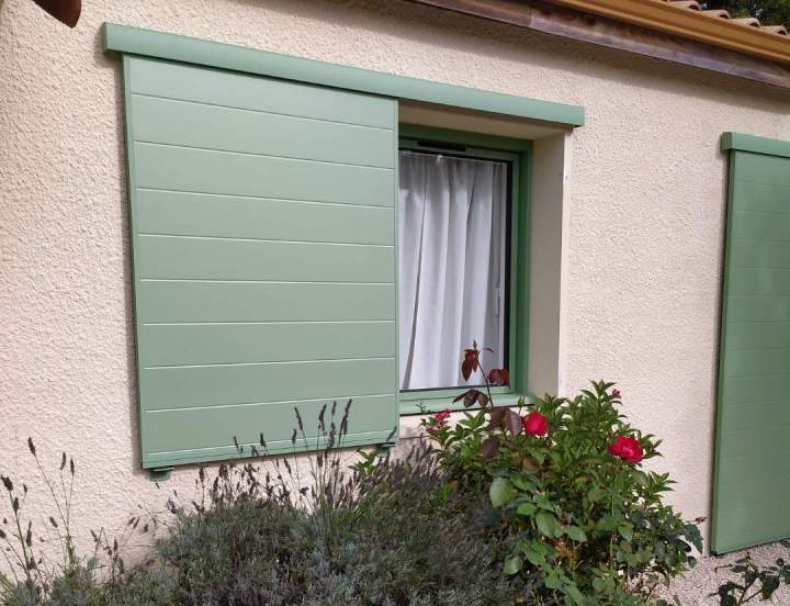 Volet battant roulant